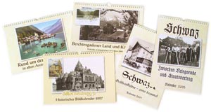 Kalender mit historischen Ansichten